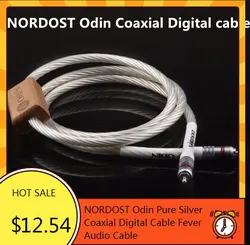 NORDOST Odin Cable Digital Coaxial de plata pura, Cable de Audio de fiebre, Cable de señal AES/EBU