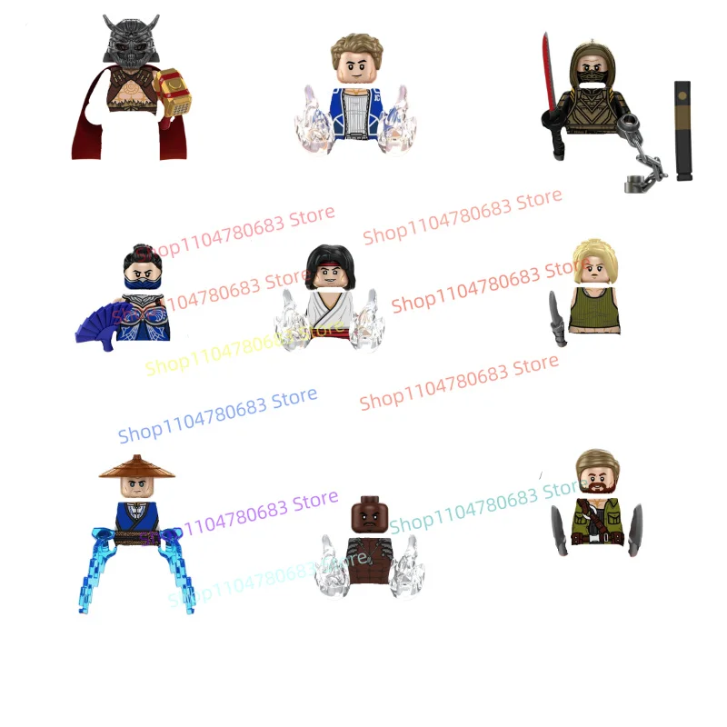New MOC Building Block Minifigures, Fast Battle Themed Game Peripherals, Toy Ornaments, Holiday Gifts