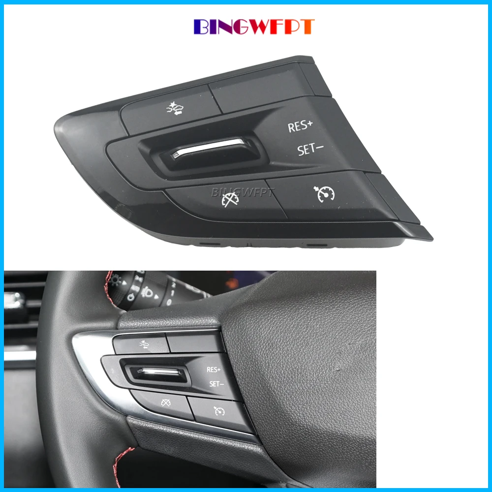 

Cruise Control Switch Multifunction Steering Wheel Button Audio Cruise Speed Control For Chevrolet Trax Tracker 2019-2023