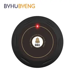 BYHUBYENG Waiter Button Hookah Restaurant Pager for Waiter Nursing System Panic Admission Staff Wireless Call Restaurant