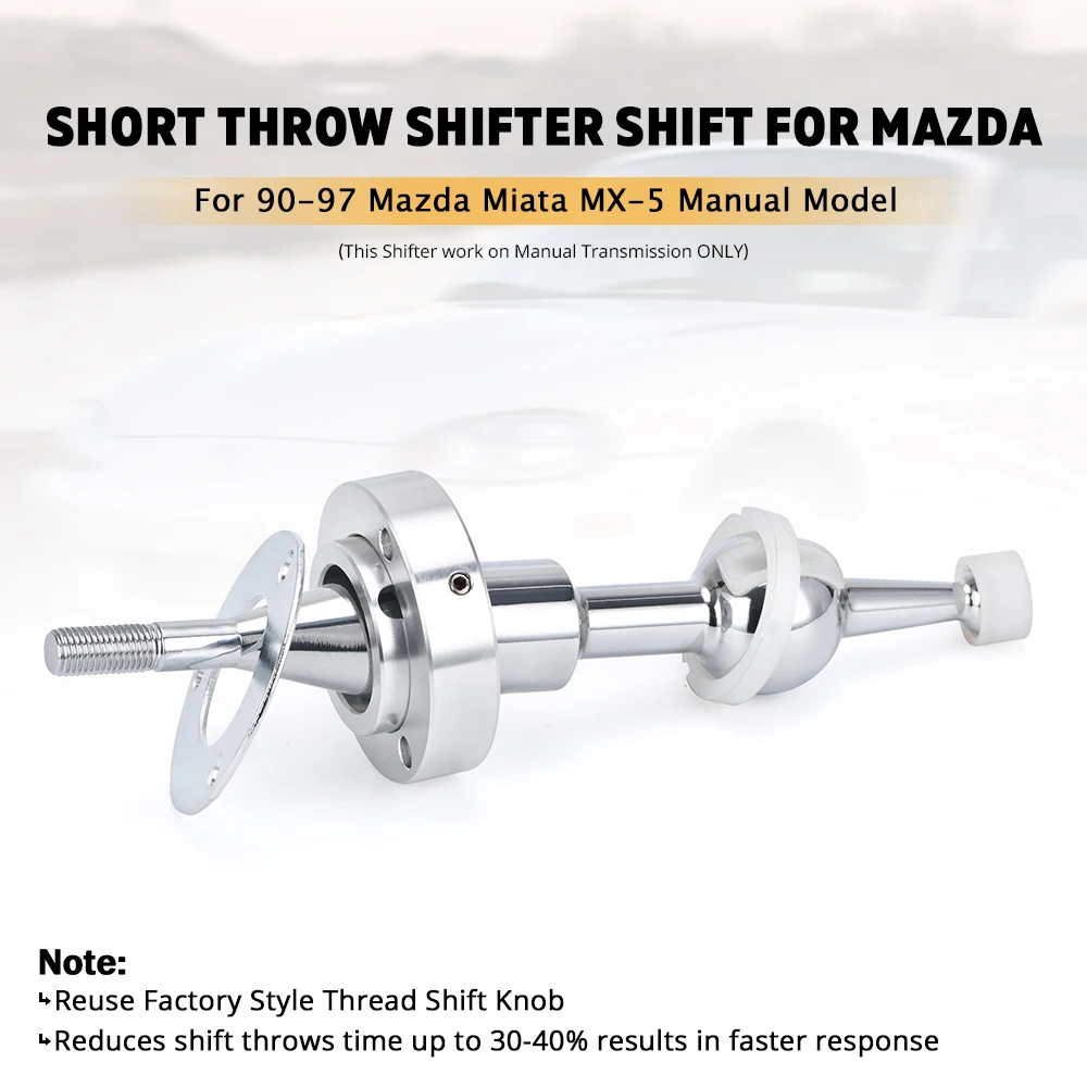 Quick Short Shifter for Mazda MX5 Miata 90 91 92 93 94 95 96 97 RX7 86-91 WX-PDG07