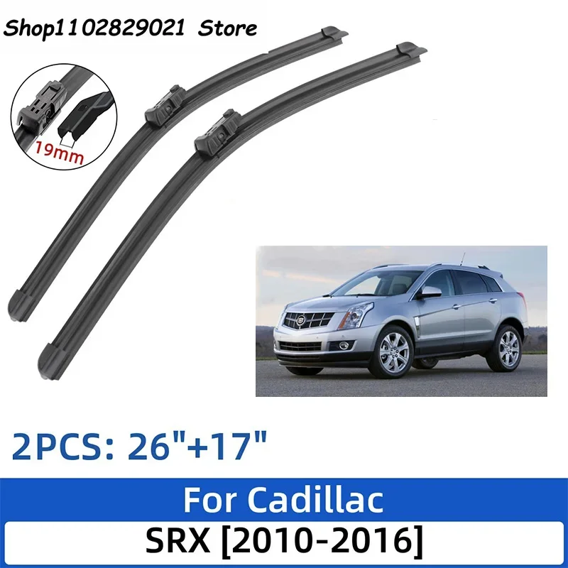 

For Cadillac SRX 2010-2016 26"+17"Front Rear Wiper Blades Windshield Windscreen Window Cutter Accessories 2013 2014 2015