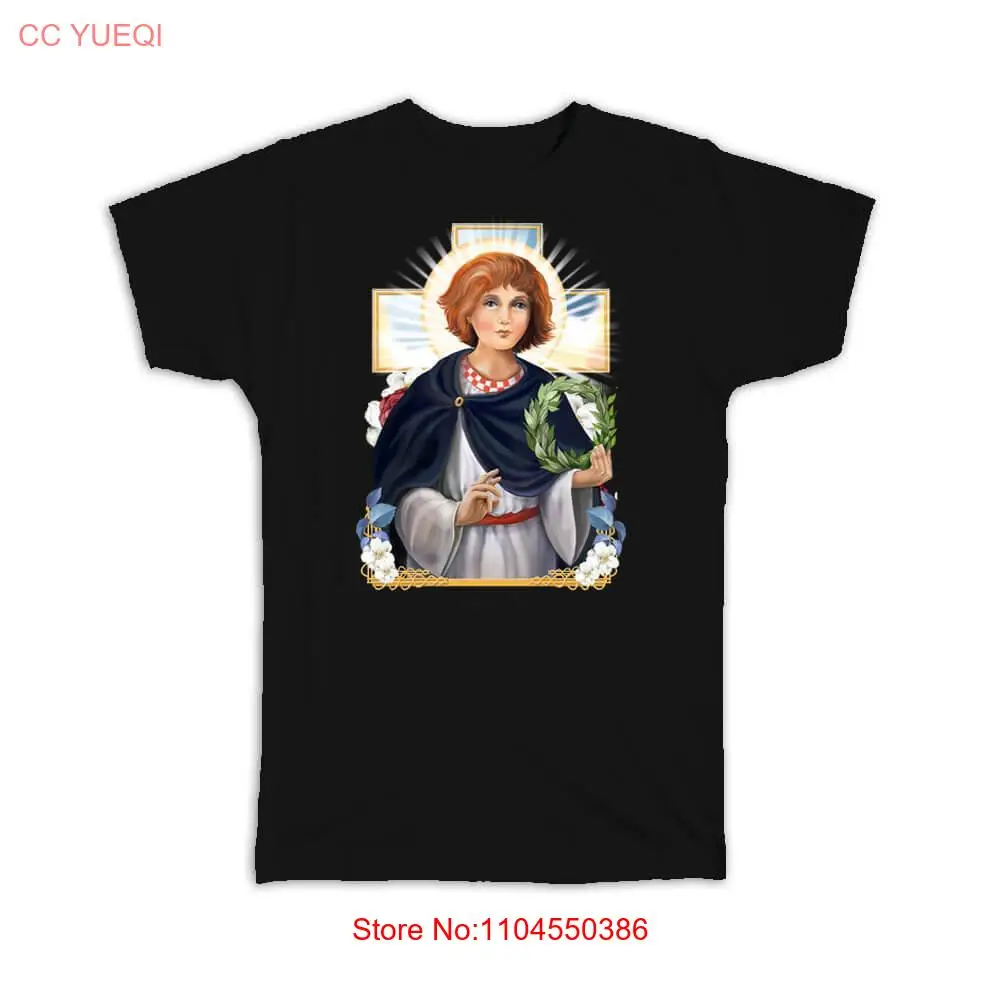 Saint Pelayo T Shirt Catholic Religious long or short sleeves