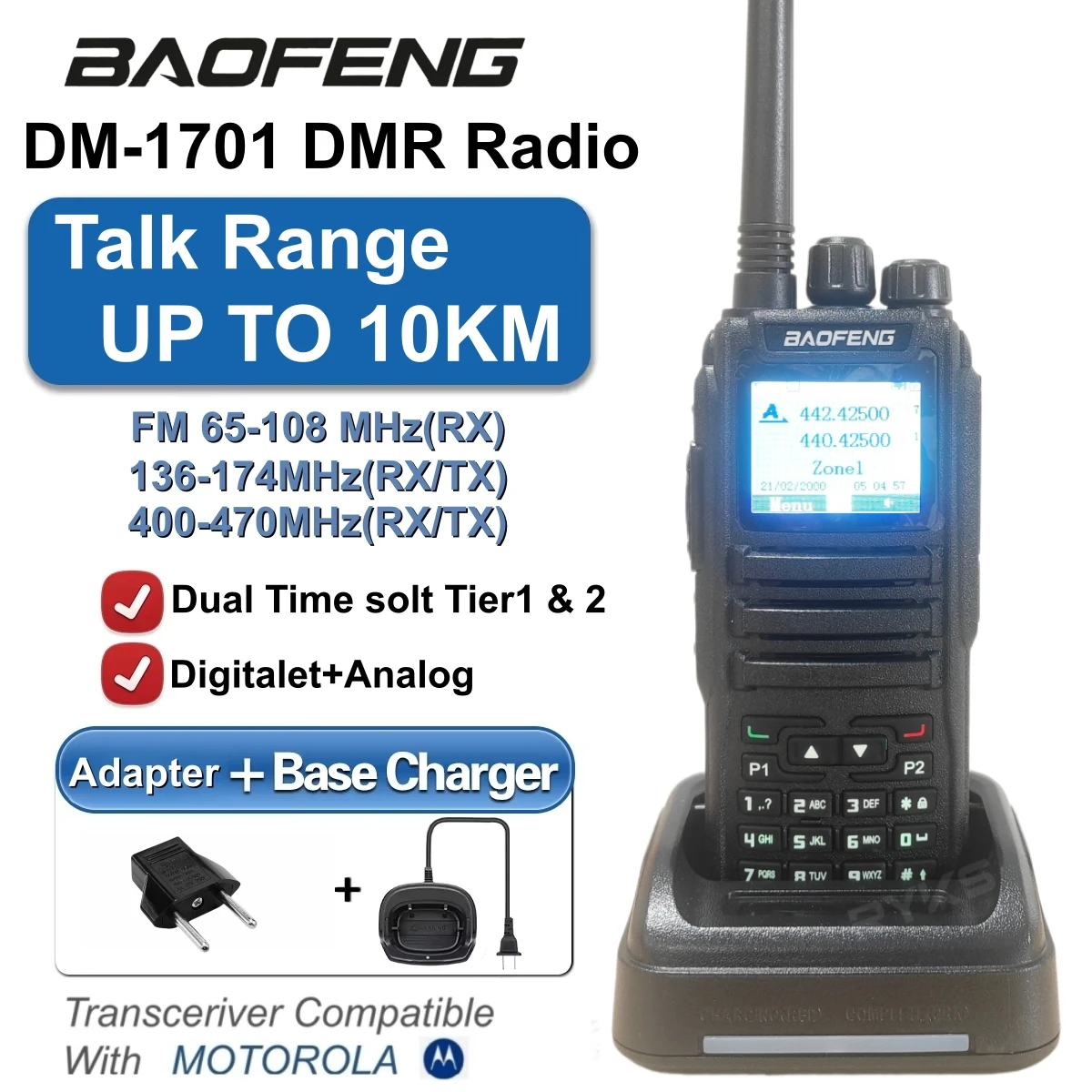 incredible-baofeng-1701-dmr-radio-digital-analog-aes256-encryption-ideal-for-emergency-walkie-talkie-use