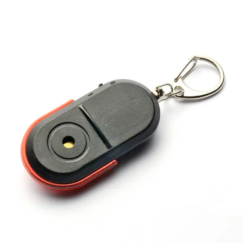 Portable Wireless Anti-Lost Alarm Key Finder Locator Keychain Whistle Sound LED Light Mini Search Anti Lost Key Finder Sensor