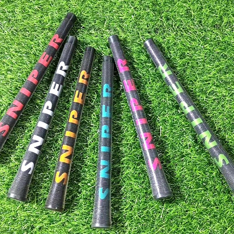 Pegangan klub Golf Sniper pria/wanita kristal mempesona 2X2 standar setrika Golf/pegangan Universal kayu 12 warna.