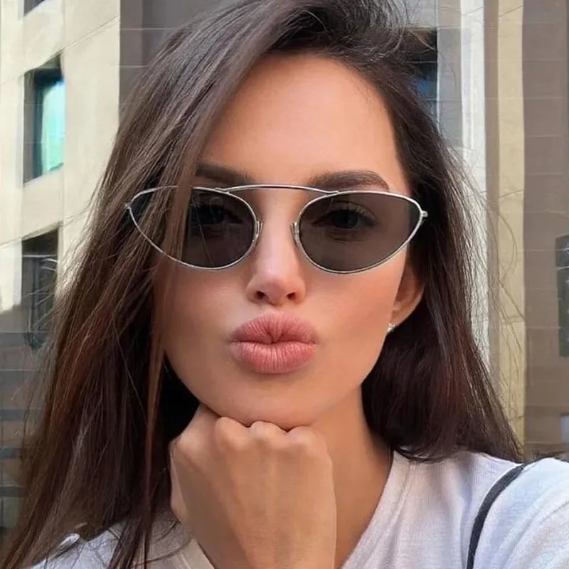 

Fashion Hexagon Sunglasses for Women Retro Gold Frame Beach Vacation Travel Driving Glasses Luxury Metal Sun Glasses