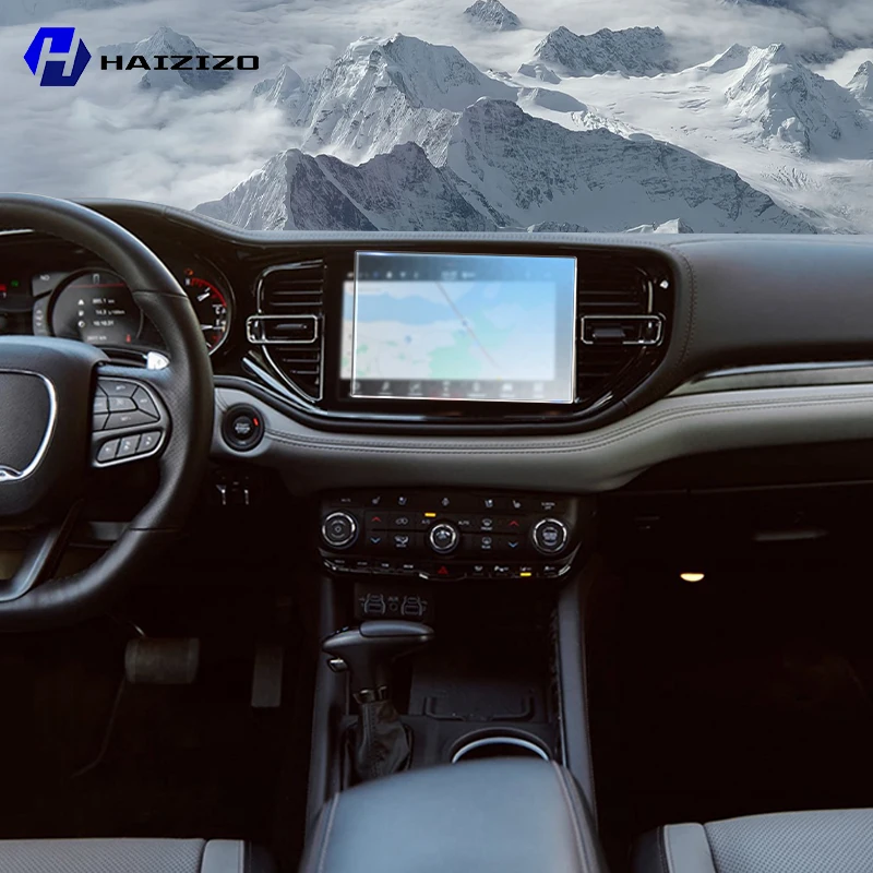 For Dodge Durango 2021-2026 Car interior Matte Screen Protector console GPS Navigation LCD screene TPU film Scratch resistant