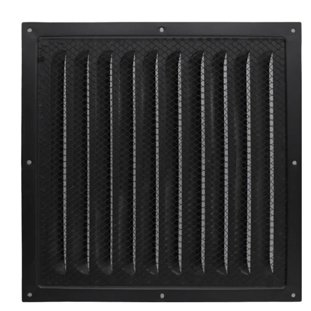 30*30cm Ventilation Cover Aluminum Air Outlet Cover Ventilator Louver Air Outlet Aluminum Alloy Construction For Home