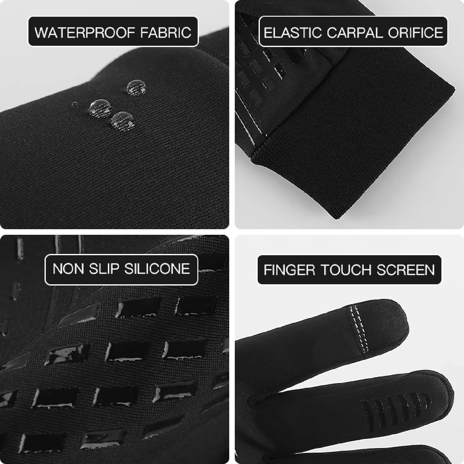 Waterproof Winter Cycling Gloves 3