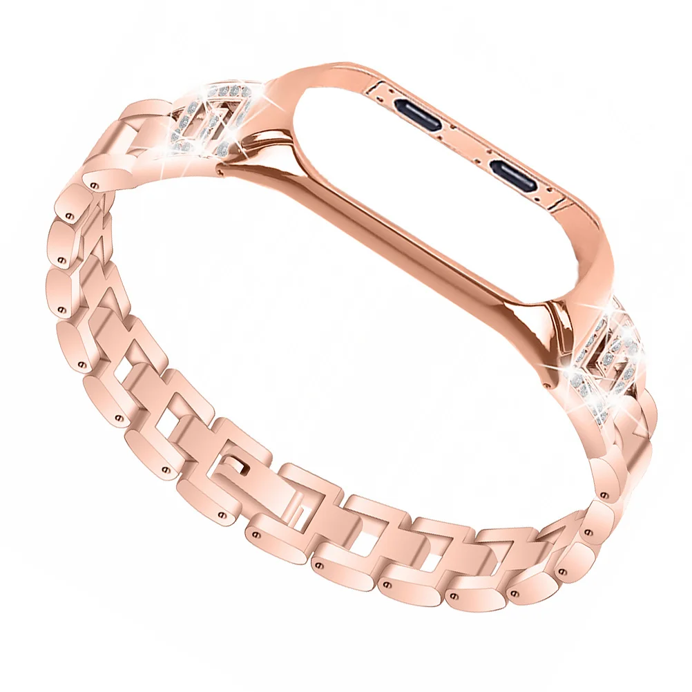 

Steel Watch Band Zinc Alloy Adjustable Strap For Smart Watch Comfortable Wristband Replacement Bracelet