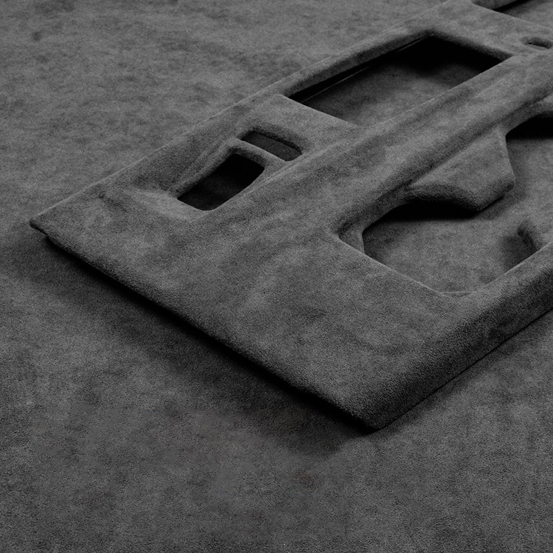 غطاء تراكب من قماش الغزال غطاء السيارة الداخلي لسيارة Toyota 9th CAMRY 2024 2025 ناقل الحركة ومسند الذراع وأزرار النافذة #4