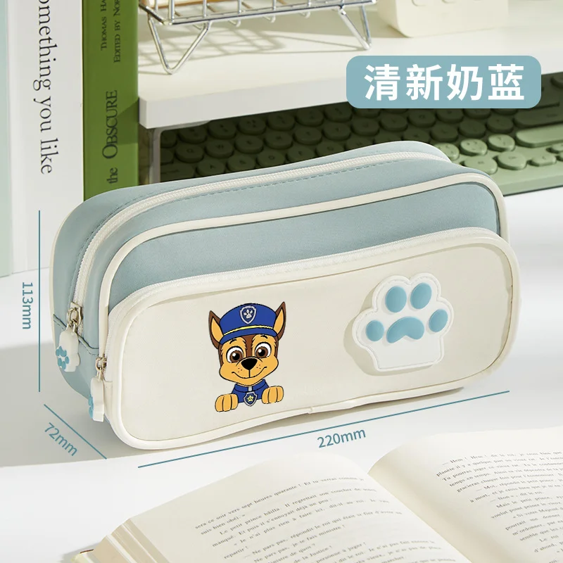 Paw Patrol Pencil Cases Chase Skye Large Capacity Storage Bags Anime Multi-layer Pen Box School Supplies Holder Pouch Stationery