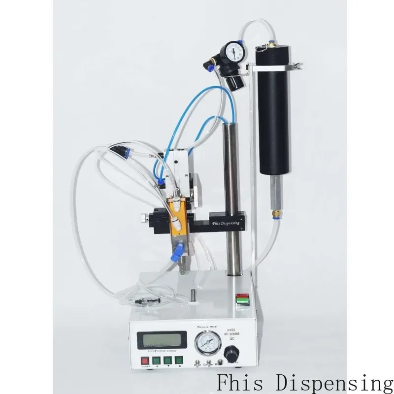 Round Lamp Base AB Glue Dispenser for Led Lamps