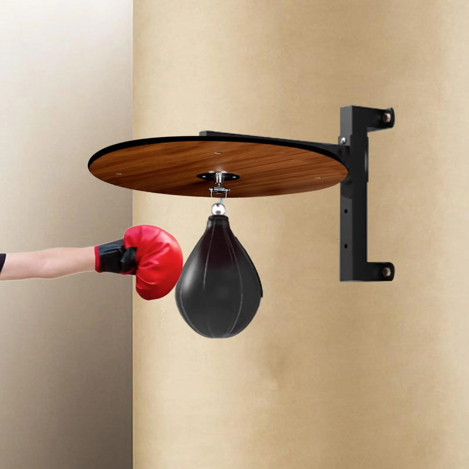 

Boxing Punching Bag Speed Punching Ball Speed Bag Platform Set Boxing Training Equipment for Workout Sparring Practice Home Gym