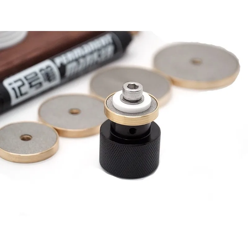 Saxophone sound hole grinding and correction tool