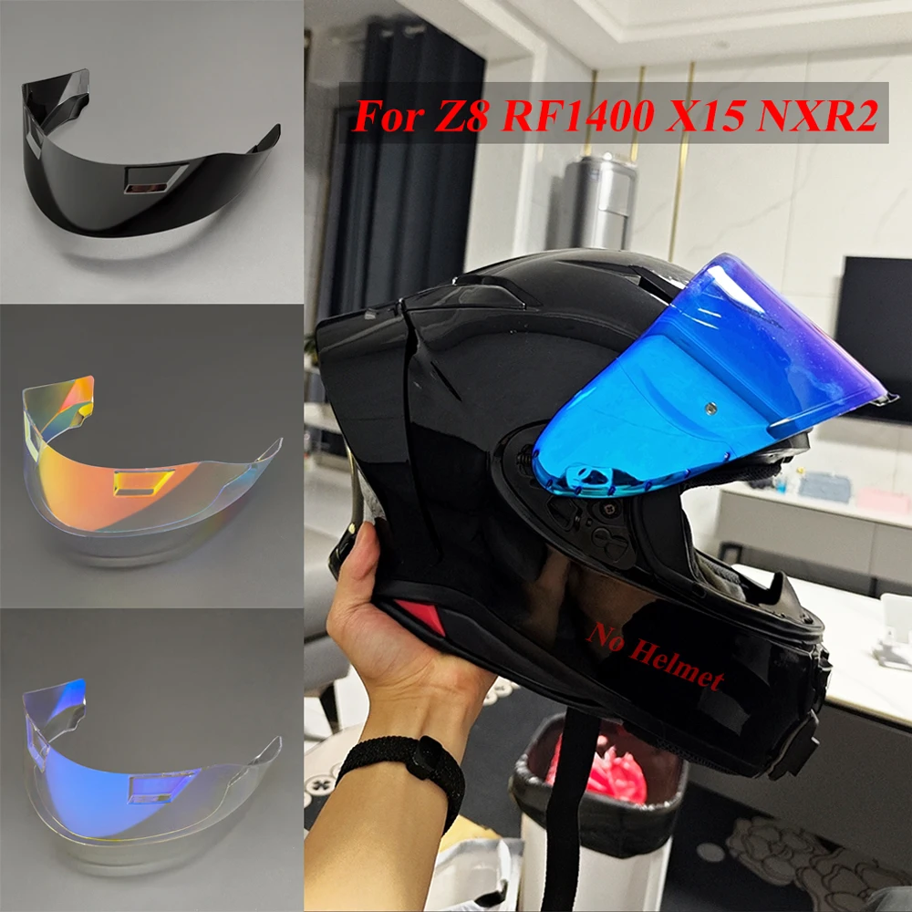 

Motocycle Helmet Lens for SHOEI Z8/RF1400/X15/NXR2/CWR-F2, High Quality PC Material, Anti-UV, Replacement Visor for Helmet
