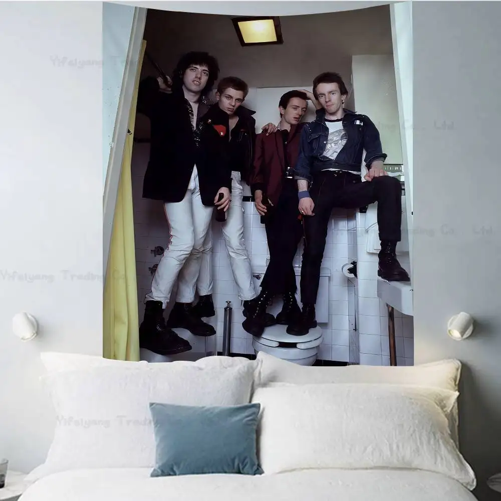 غطاء الفرقة الصدام الكرتون نسيج الفن الخيال العلمي غرفة ديكور المنزل الجدار الشنق ديكور المنزل