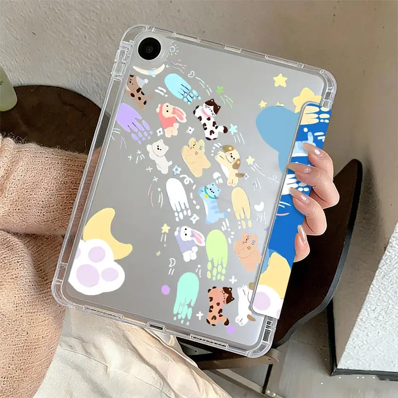 3+Y Fold Crystal Clear Case for Tab A9 8.7