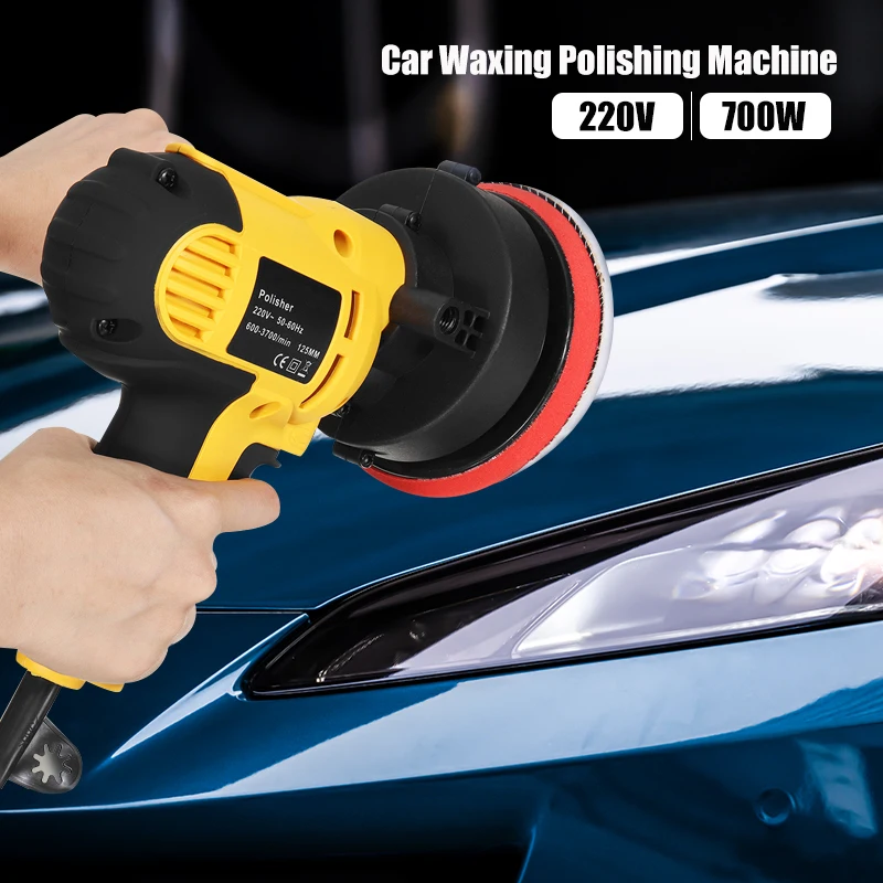 

1 Set Automotive Polishing Scratch Repair 220V Car Beauty Waxing Machine Electric Flat Polishing Machine Sanding Waxing Tools