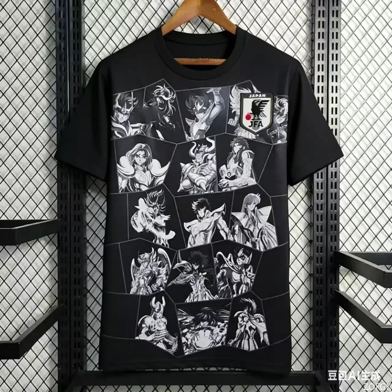 A New Summer Print 3D Japanese Men's and Women's T-shirt for 2026, Animated Version of Football Training Short-sleeved High