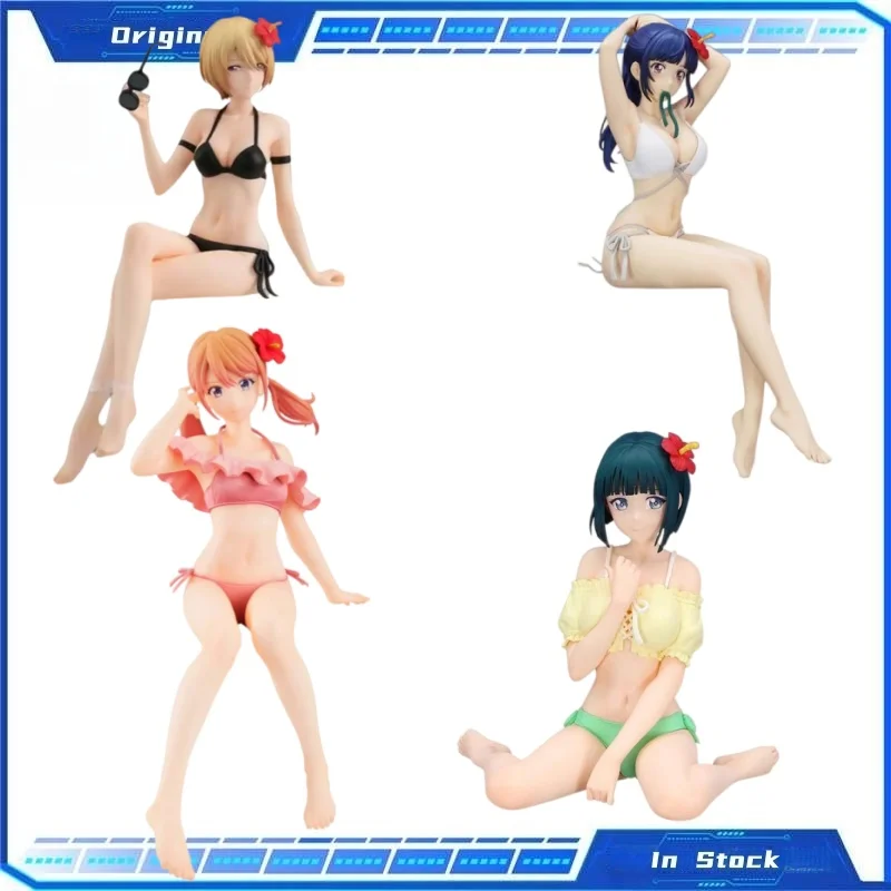 

В наличии Оригинальный товар The Café Terrace and Its Goddesses Akane Hōōji ‌ Фигурка-модель аниме-персонажа в купальнике, декоративная игрушка