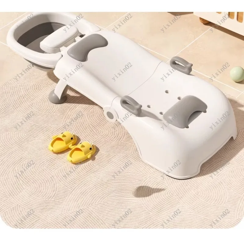 

Foldable Kids Hair Washing Chair Portable Toddler Shampoo Bed for Home Use