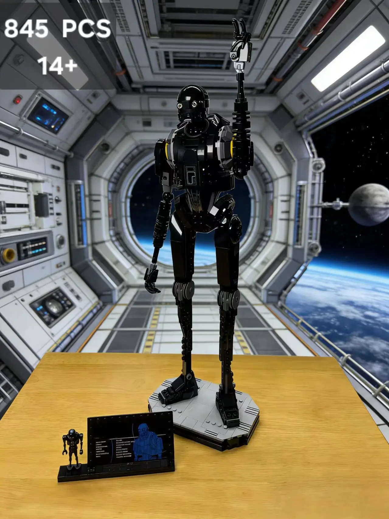 

Новинка 2026: Конструктор K-2SO (Дроид) для детей, мальчиков и девочек, в наличии, идеальный подарок на Рождество