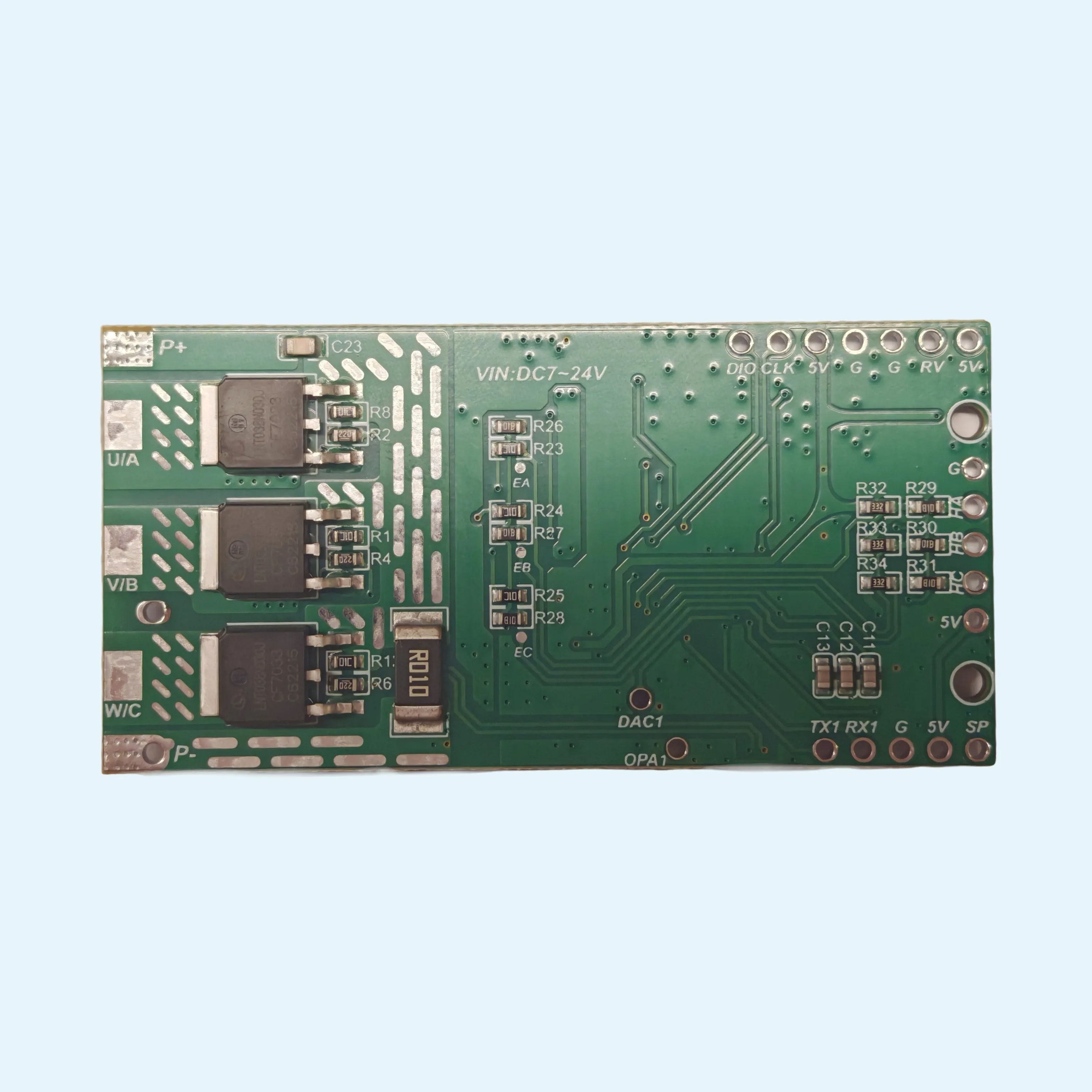 Brushless Fan Training Motor Board Demo Physical CW32L012C8T6 Low-power with Program