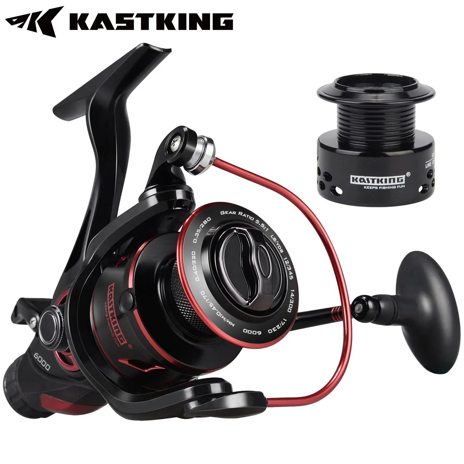 kastking-sharky-baitfeeder-iii-spinning-fishing-reel-10-1-shielded-stainless-bb-carbon-fiber-drag-for-live-liner-bait-action