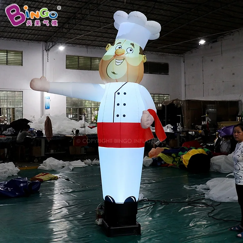 

Customized Inflatable Chef Model Toys Inflatable Blow up Chef Balloon Inflatable Chef For Advertising or Promotion