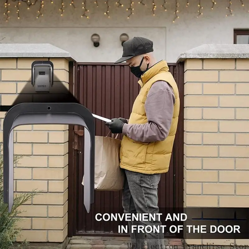 T5EA Universal Protective Gambell Rain Shield per varie dimensioni campanelli e sistemi sicurezza varie attrezzature