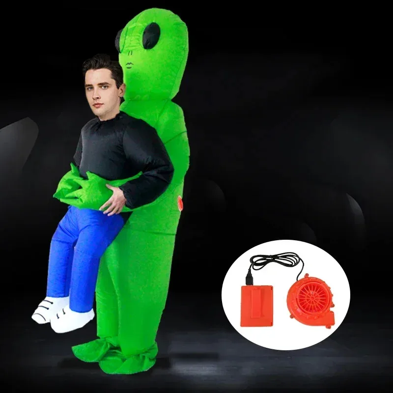 Надувные костюмы инопланетянина, необычные костюмы для Хэллоуина, косплей, фэнтези, выдувные для взрослых, H5445