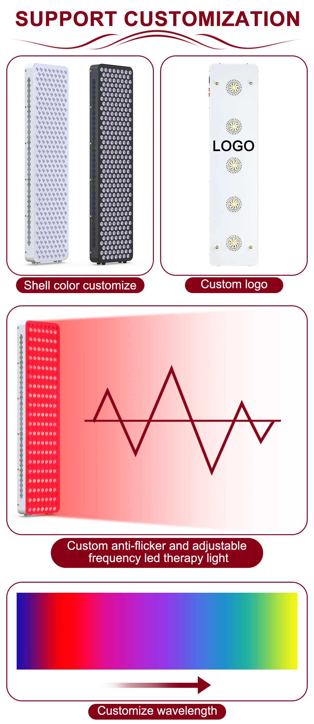 Infrared Therapy 1500W 660Nm 8 - đánh giá và giá Red Light Therapy Panel 1500W