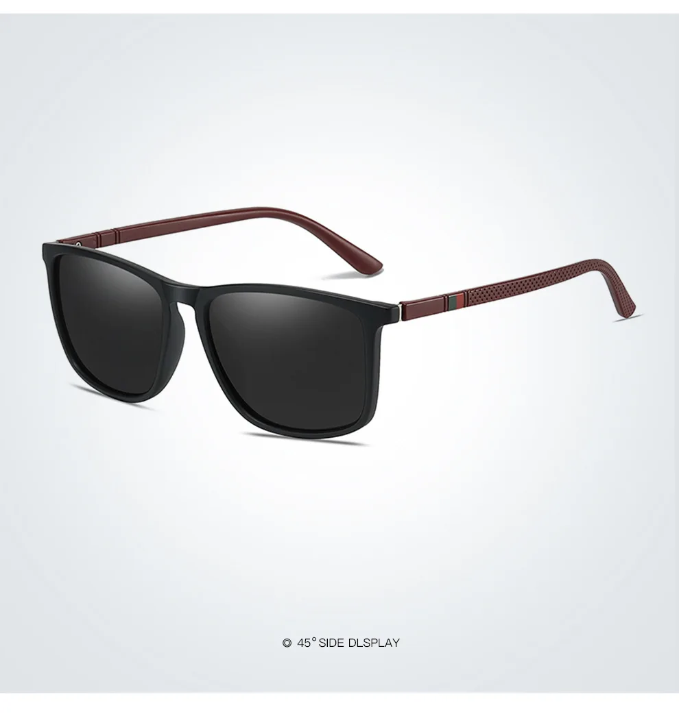 Polarisierte Sonnenbrille Herrenmode Luxusmarke Designer Sonnenbrille für Frauen Bunte Anti UV400 Drive Outdoor Sonnenbrille – Detail 9