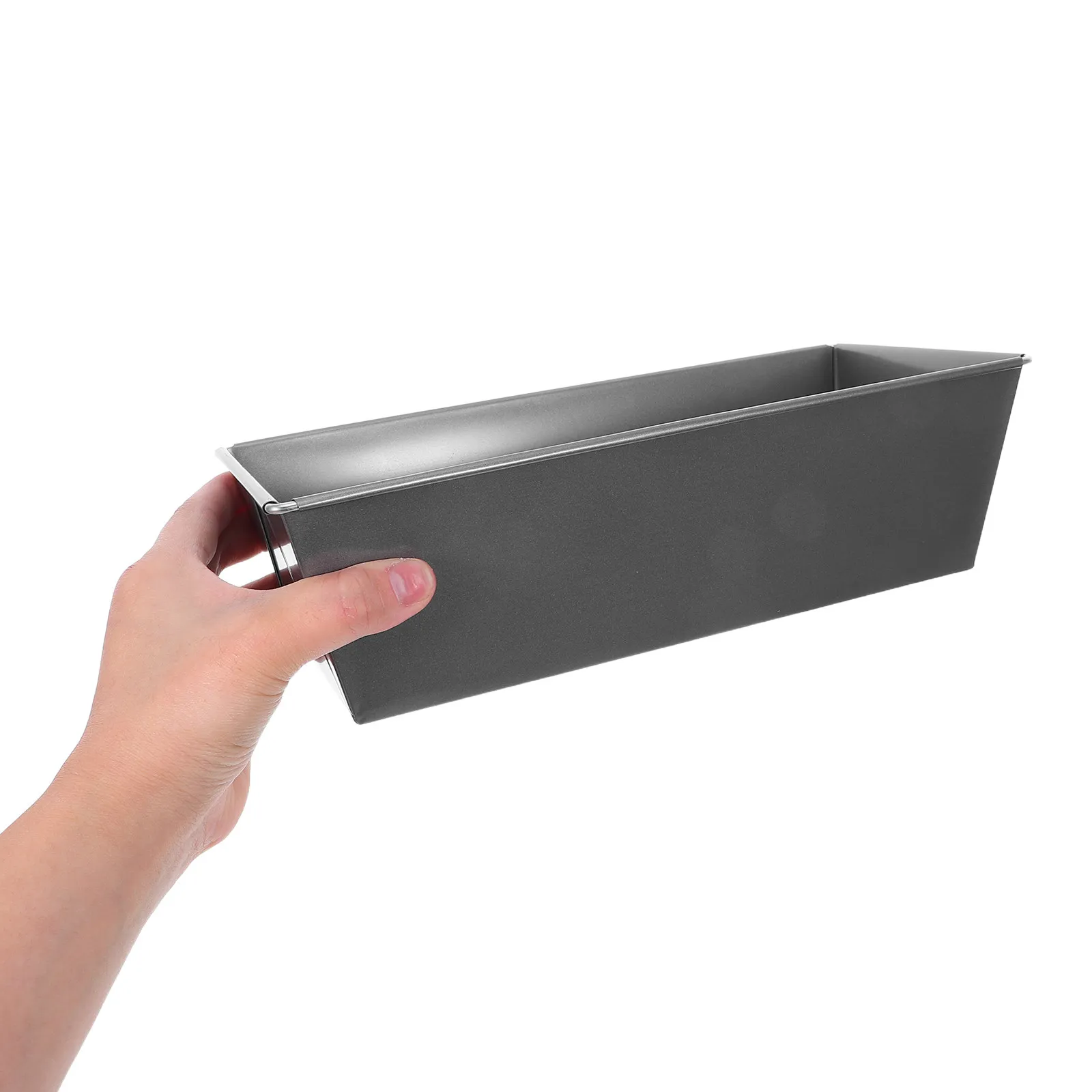 4Pcs Nonstick Carbon Steel Loaf Pan Deep Bread Mold Scratch Resistant Baking Pan Even Heat Distribution for Sourdough Meatloaf