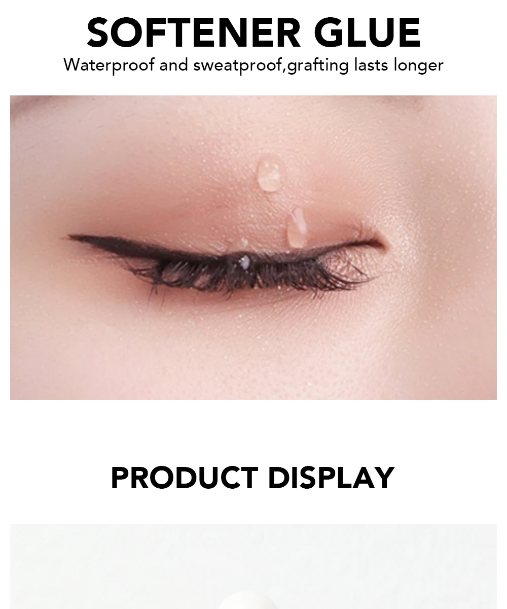 NATUHANA Super Bonder für Wimpernverlängerungen Schnell Trocknender Wimpernkleber-Versiegler Reduziert Dämpfe Langanhaltend – Detail 8