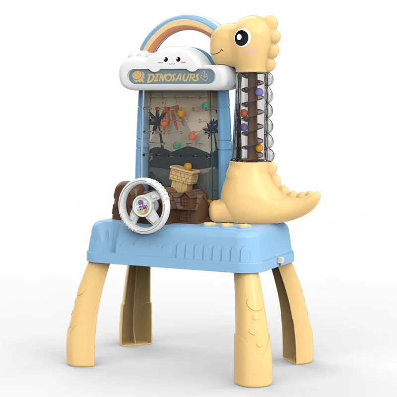 어린이 자동 공 게임기, 조기 교육용 브레이크 스루 완두콩 핀볼 기계, 소녀 다기능