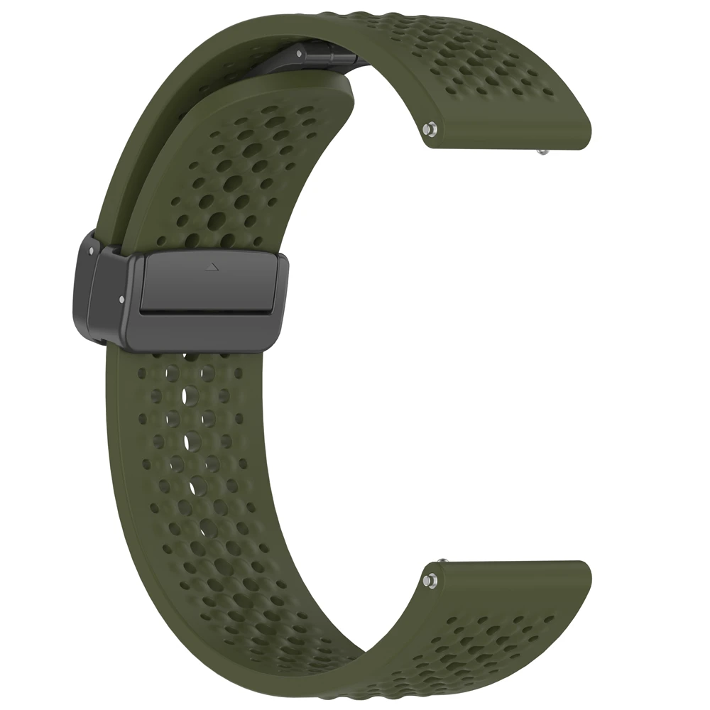 20 22 mm für Garmin Venu 4 45 mm/Venu 3 2 SQ Vivoactive 5 6 3 4 Magnetschlaufe Silikonband Forerunner 265 255 165 570 645 Armband – Detail 16