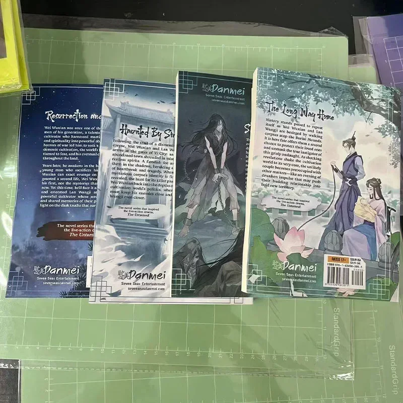 Arcymistrz demonicznej uprawy Mo Dao Zu Shi Vol.1-4 BL książki beletrystyczne w języku angielskim arcymistrz demonicznej uprawy