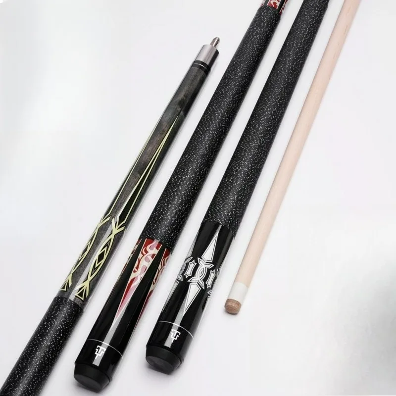 

Professional Carbon Fiber Pool Cue Snooker Break Jump Low Deflection Shaft Adjustable Weight Case Included Snooker