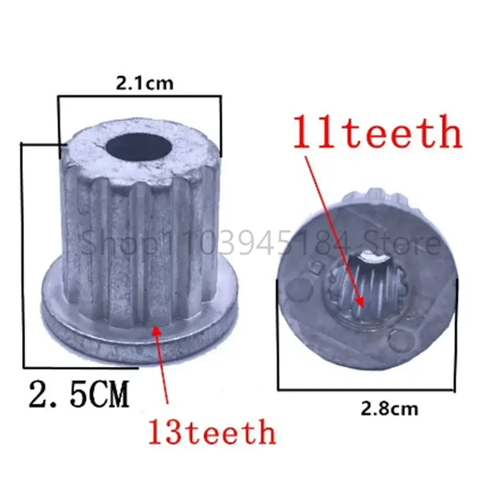 1PC For  washing machine pulsator core center 11 teeth gear Rotating pulsator plate metal axis spare parts