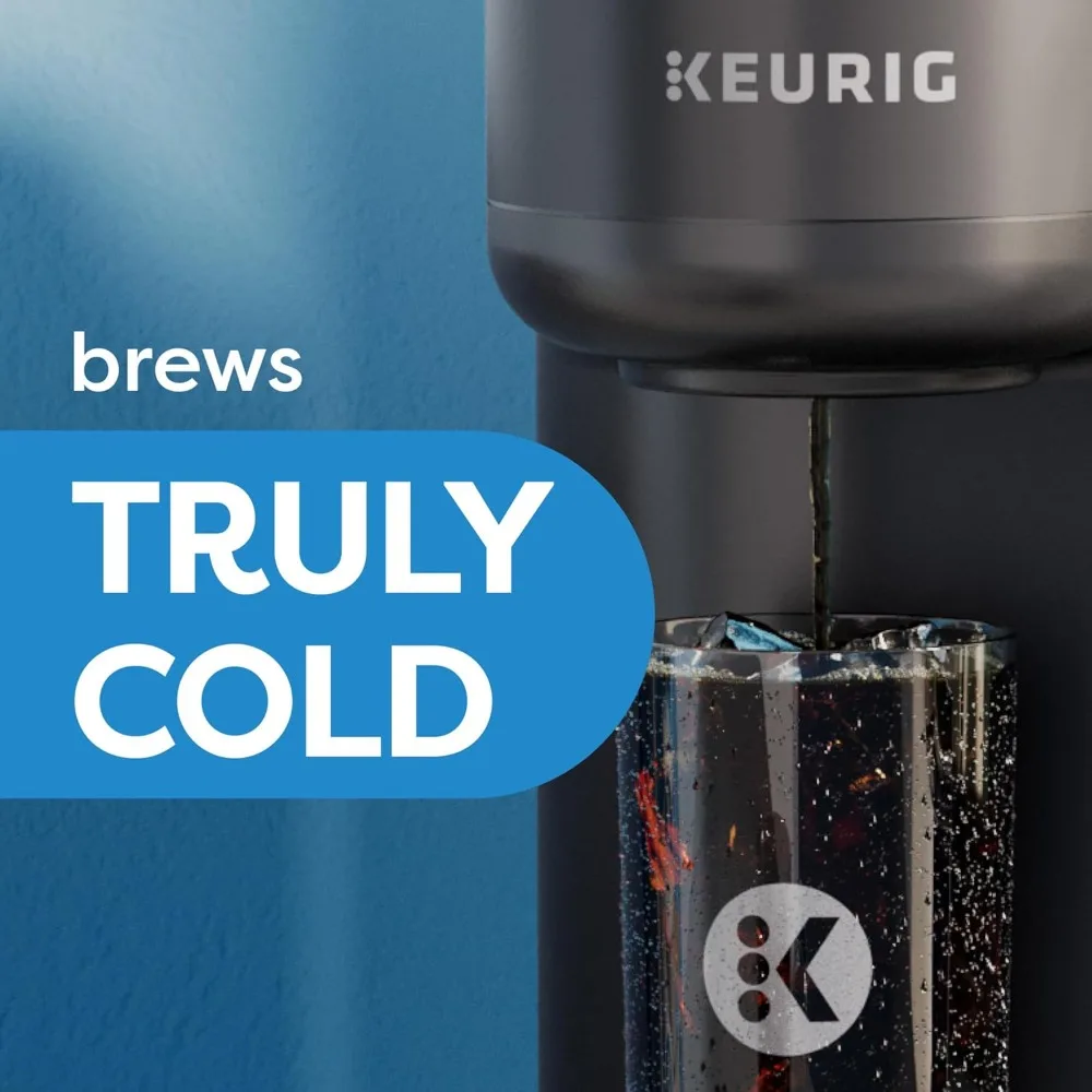 Keurig K-Brew+Chill Cafetera K-Cup monodosis helada o caliente con tecnología MultiStream y QuickChill, 70 oz. Rese extraíble