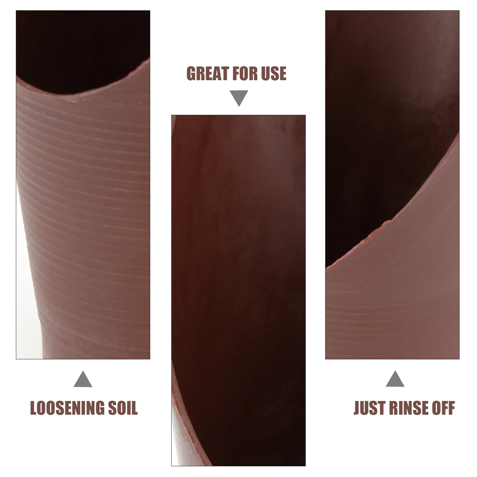 

Durable Hard Plastic Small Soil Scoop Garden Shovel Ideal For Weeding Aerating Transplanting Vegetable Seedlings Cultivation