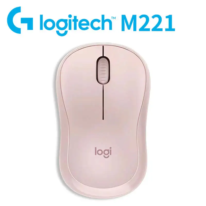 Mouse seri Logitech M221, mouse kantor yang efisien, berbagai model mouse gaming e-sports G304/G203/MX Anywhere 3S/M750/M650