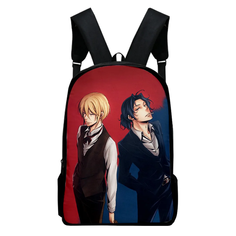 

Cartoon Youthful Moriarty the Patriot Student School Bags Notebook Backpacks 3D Printed Oxford Waterproof Boys/Girls Travel Bags