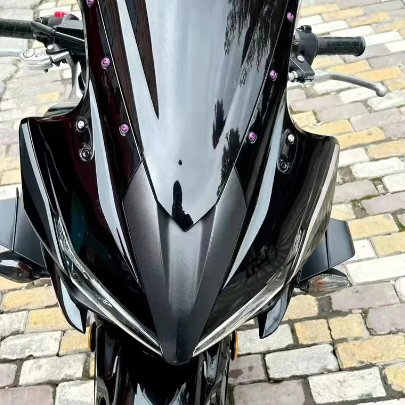 Tornillos para parabrisas de motocicleta, 5MM, 10 Uds., para BMW S1000RR S1000R S1000XR HP4 R1200R R1200ST F800ST K1300R K1300S