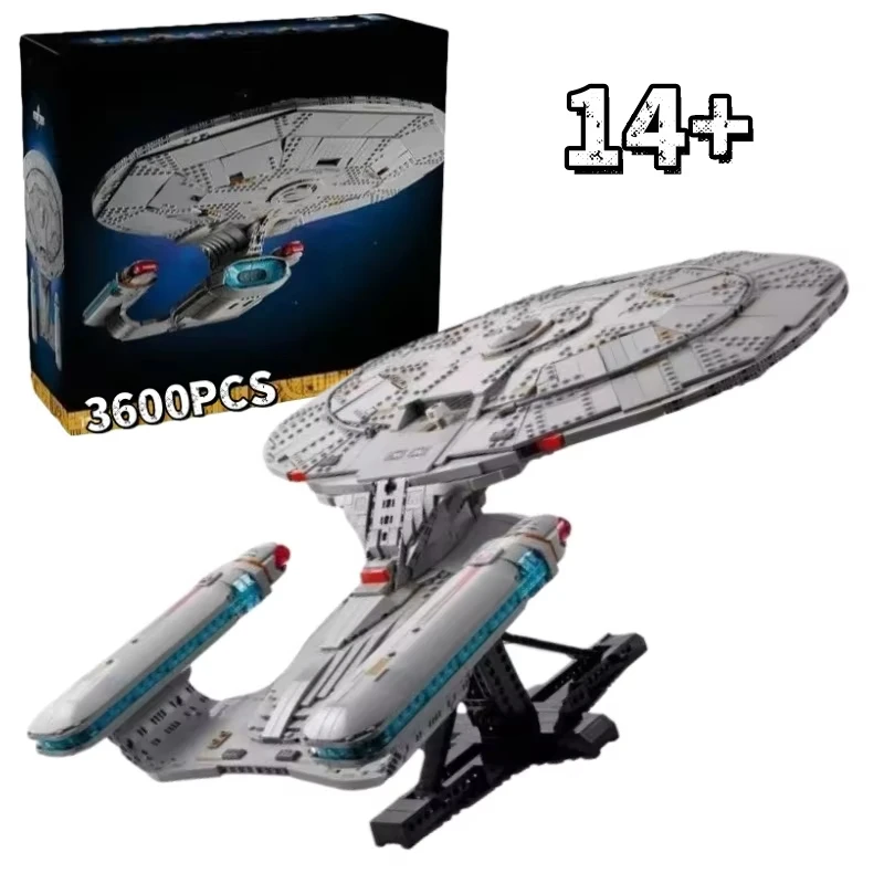 

Новинка 2026 года: конструктор-модуль «Звездный корабль Enterprise» (3600 деталей), суперкрутой, непревзойденный, идеальный подарок на Рождество