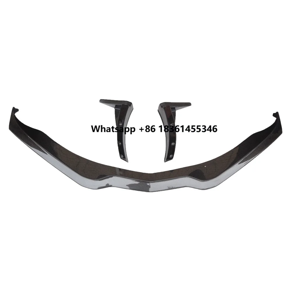 For Corvette C7 Front Splitter Perfect Fitment Carbon Fiber Front Lip