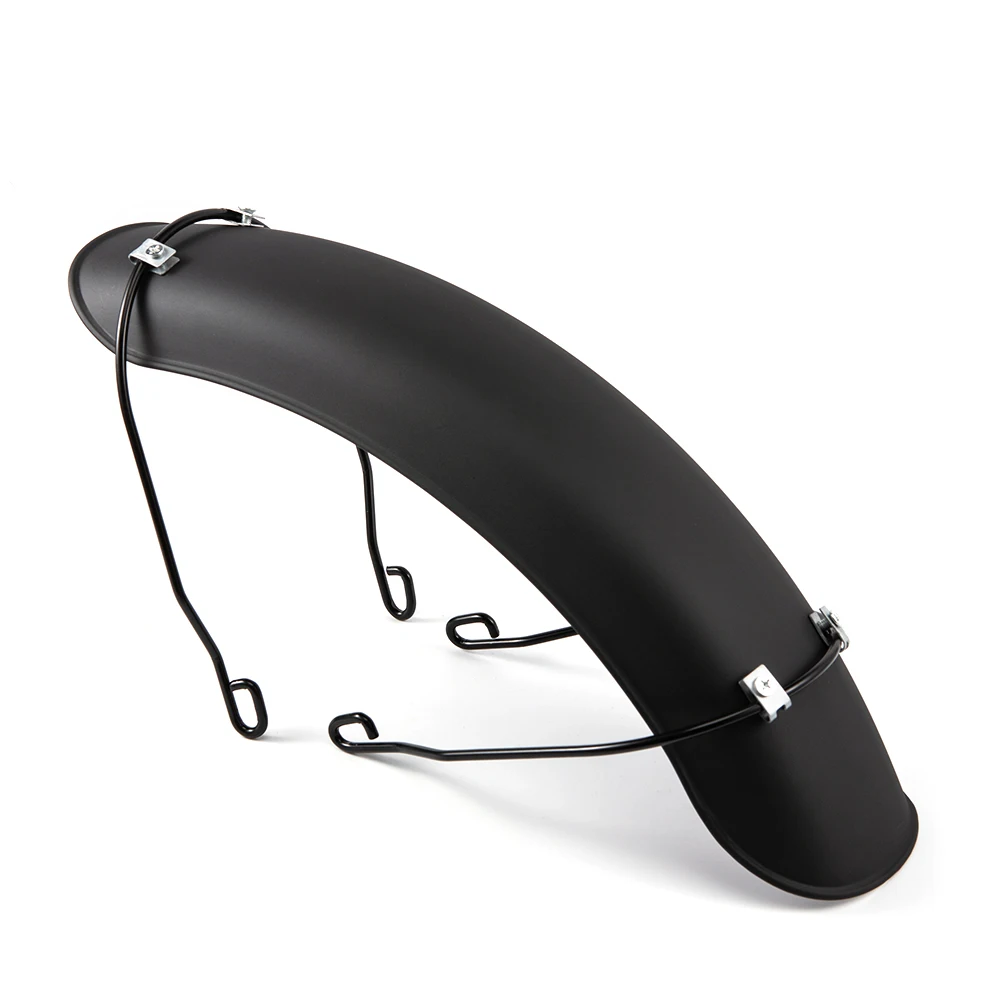 غطاء واقي الطين بتصميم كلاسيكي للحاجز الأمامي للدراجة النارية أسود غير لامع معدني لدراجة Harley Fat Bob Bobber Honda CG125 Cafe Racer Chopper Yamaha